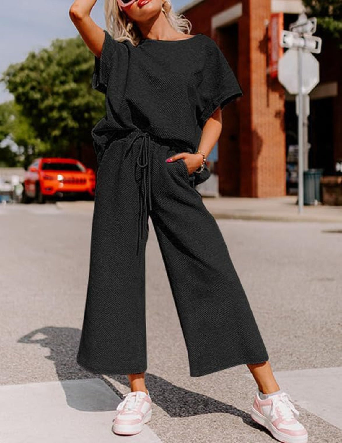 Casual 2 Piece Wide Length Outfits-Original Pajamas