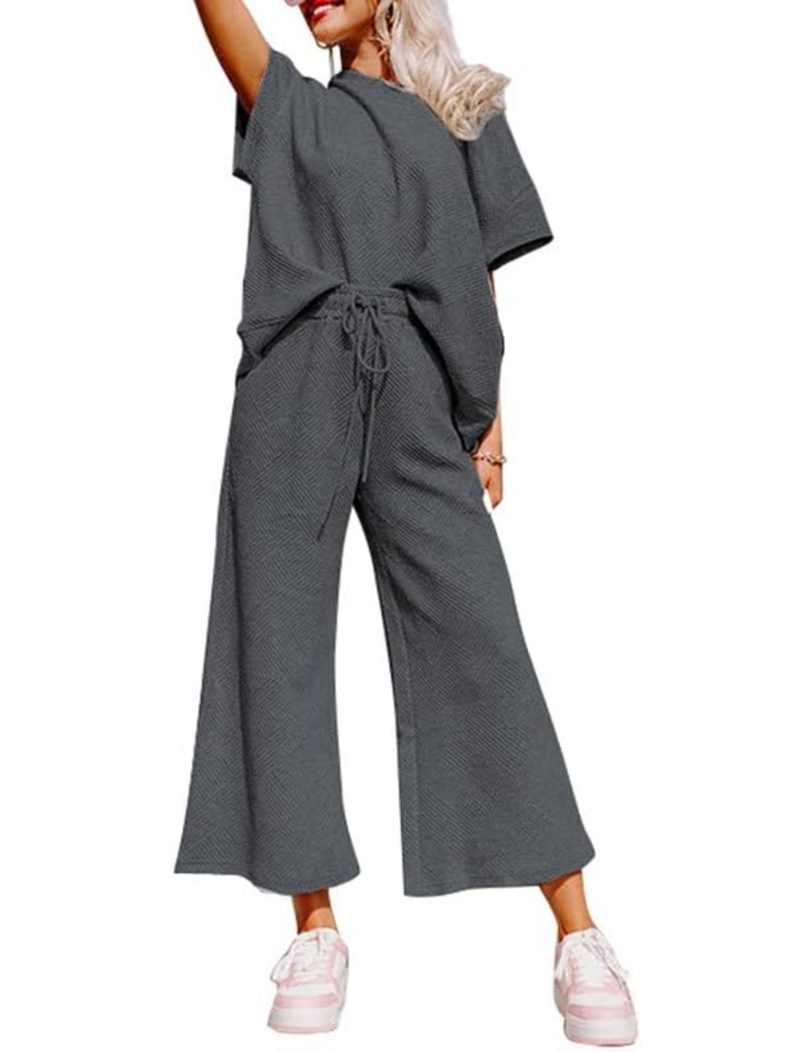 Casual 2 Piece Wide Length Outfits-Original Pajamas