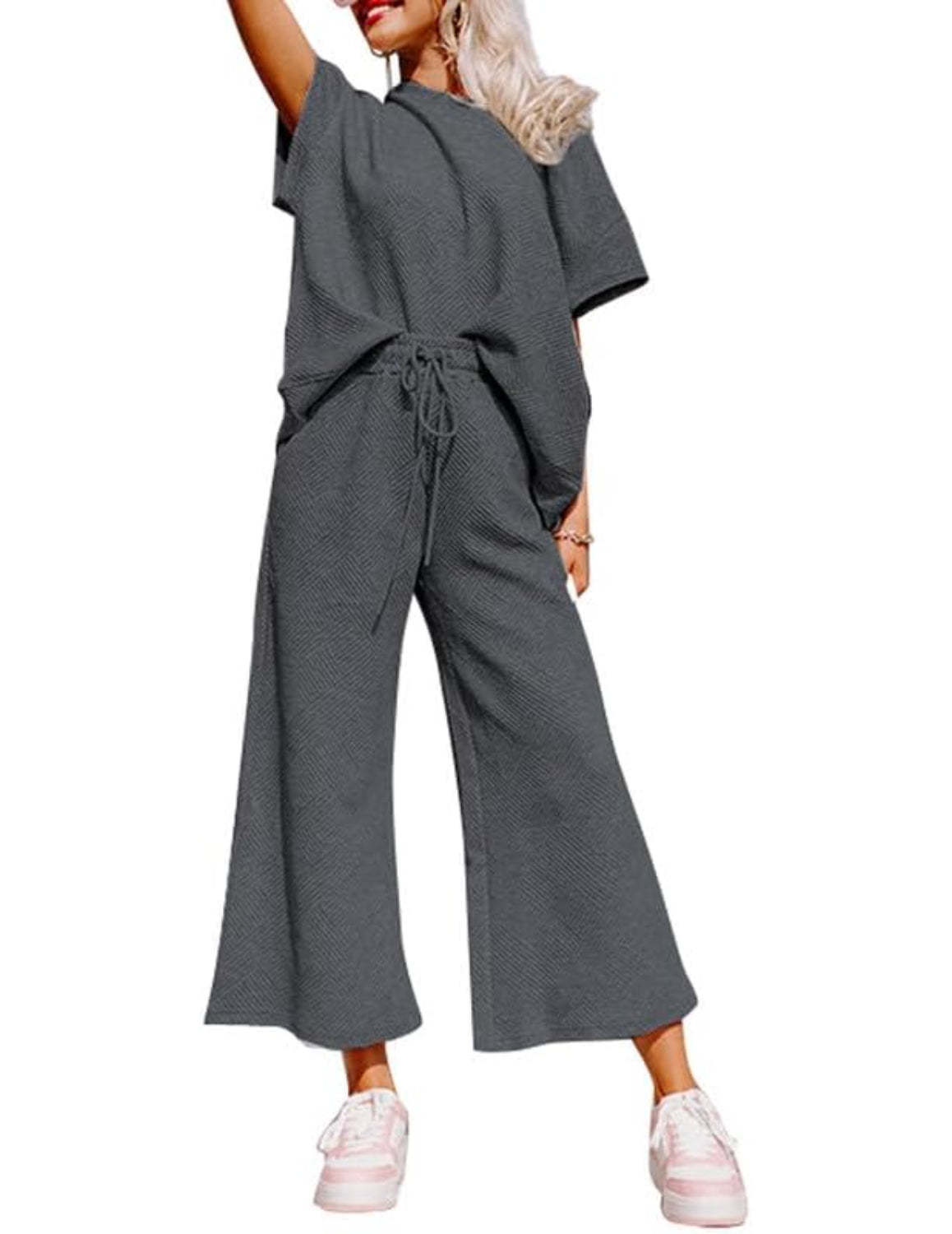Casual 2 Piece Wide Length Outfits-Original Pajamas