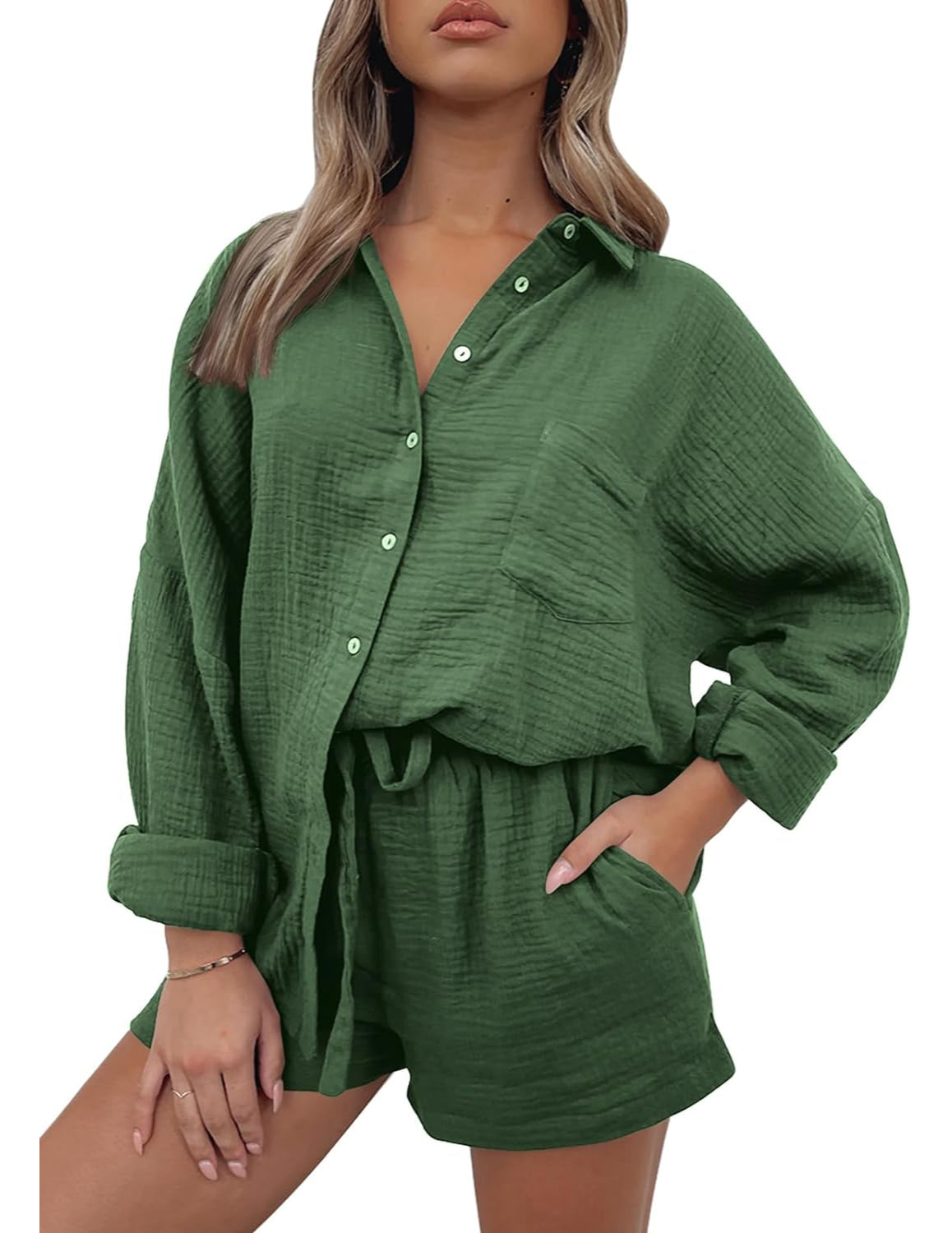 Casual Long Sleeve Tracksuit-Original Pajamas