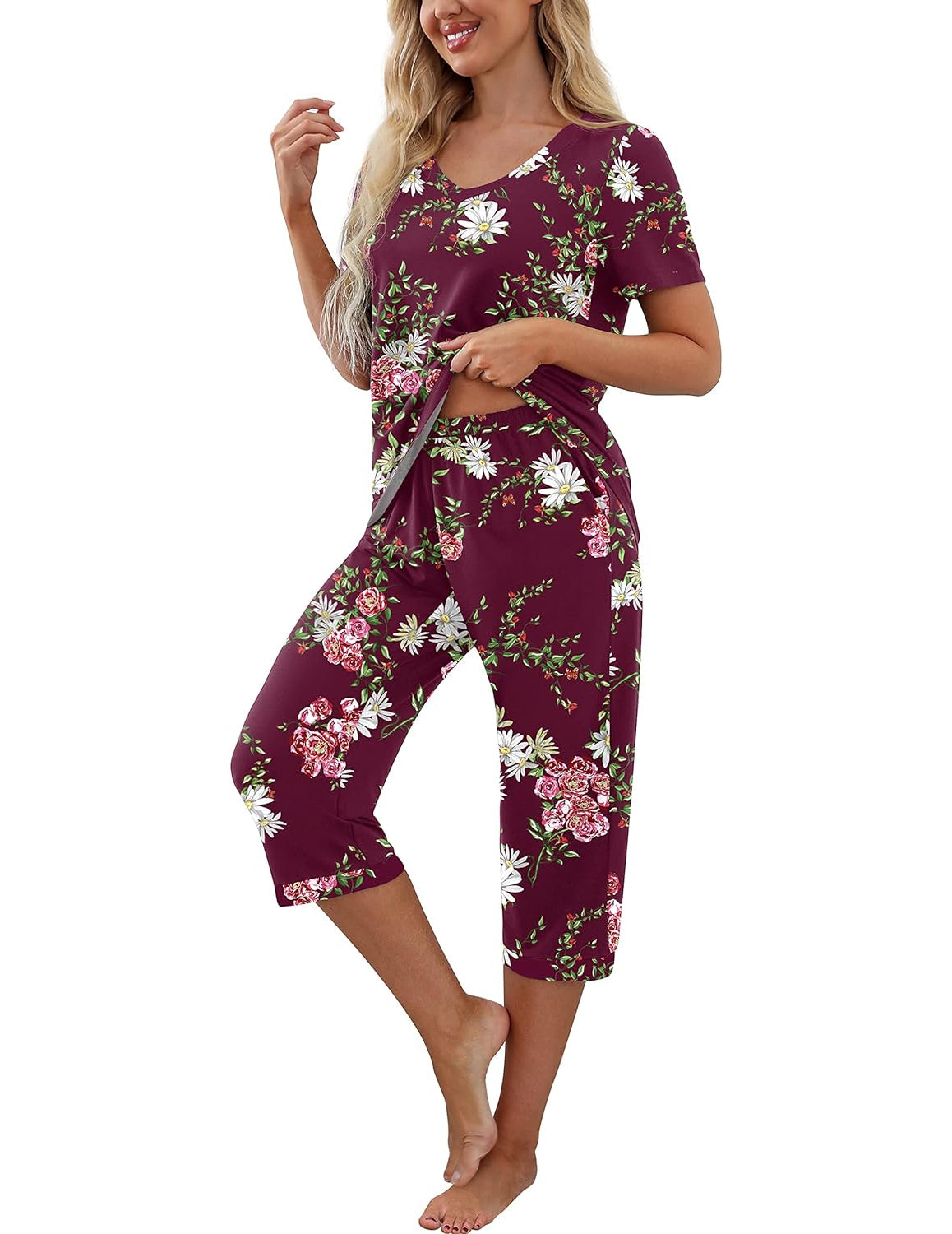 Casual Sleepwear Pajama Set-Original PajamasCasual Sleepwear Pajama Set - Image 36