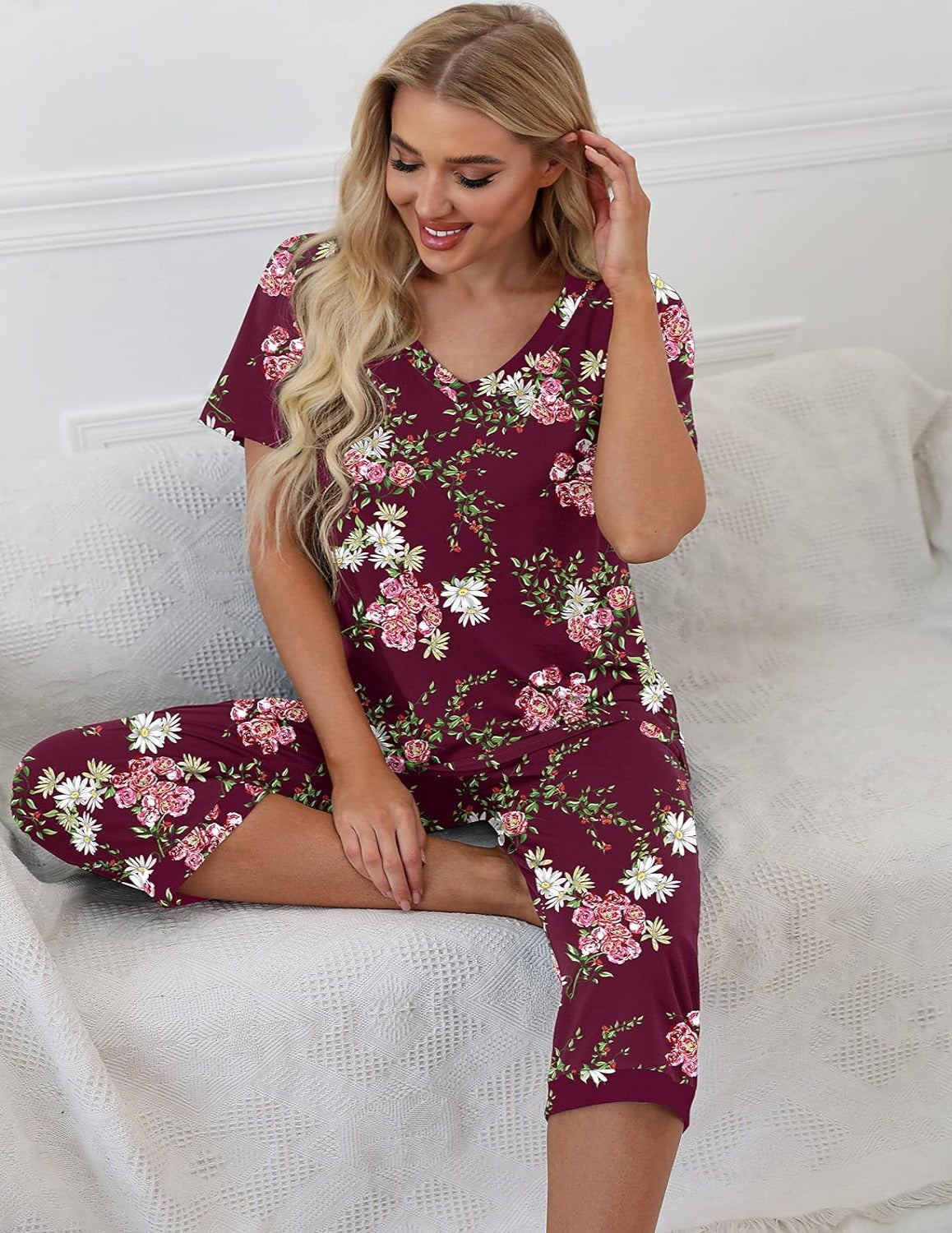 Casual Sleepwear Pajama Set-Original PajamasCasual Sleepwear Pajama Set - Image 40