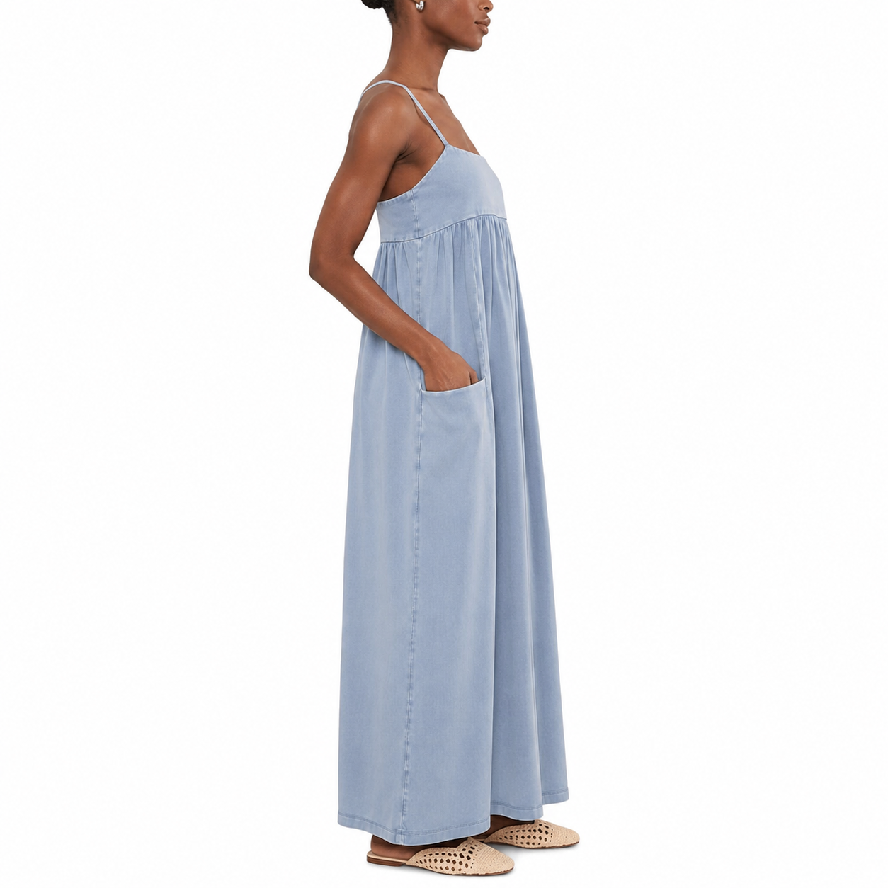 Strappy One Piece Maxi Dress For Women