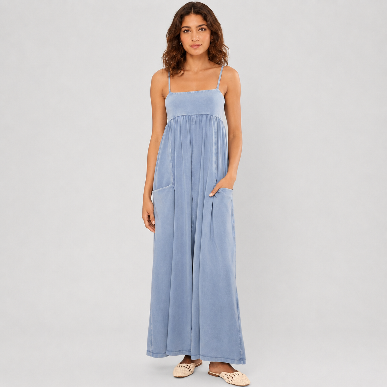 Strappy One Piece Maxi Dress For Women