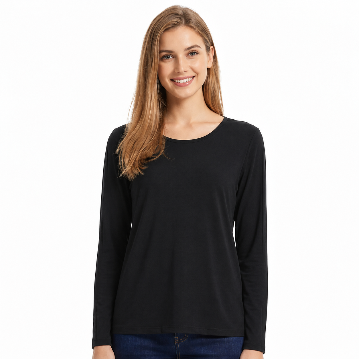 Casual Long Sleeve Pajama Top For Women