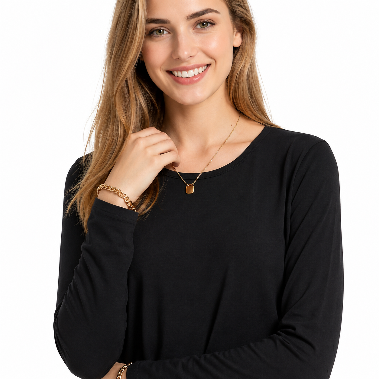 Casual Long Sleeve Pajama Top For Women