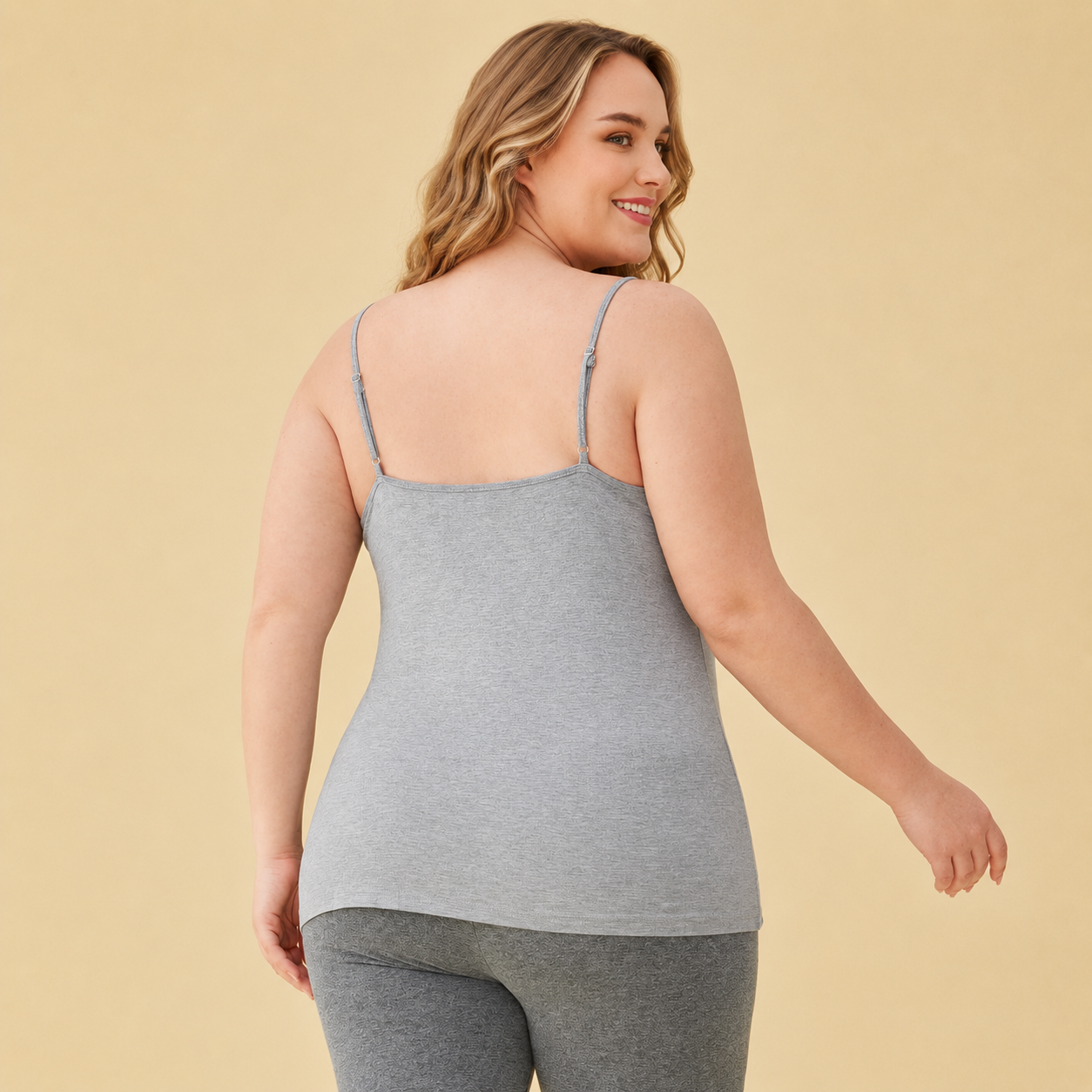 Sleeveless Pajama Tank Top For Women