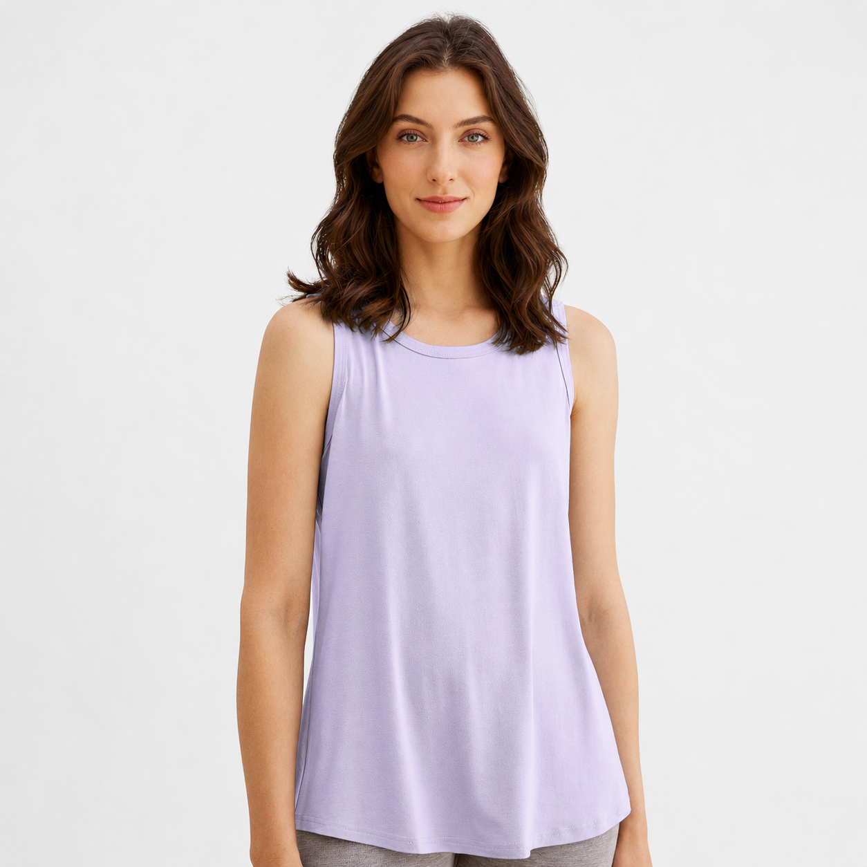 Sleeveless Pajama Shirt For Women