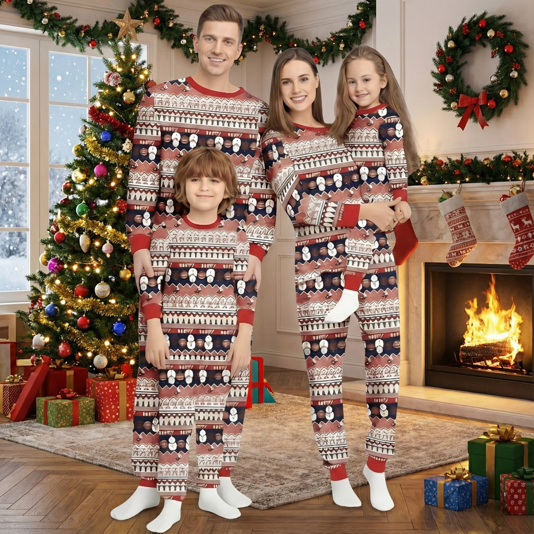 Long Sleeves Family Matching Pajama Set