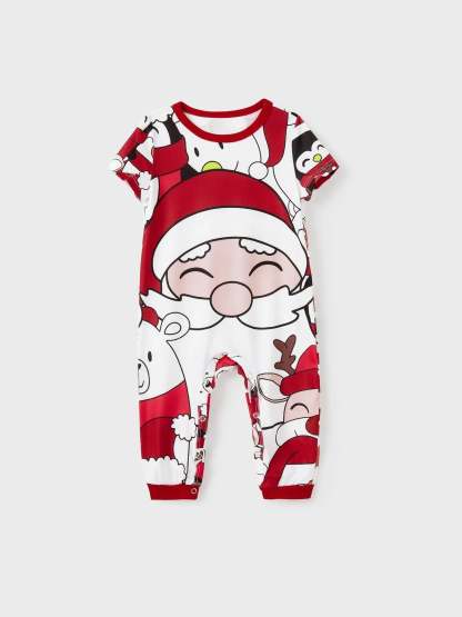 Christmas Pajama With Santa Family Matching Set-Original Pajamas