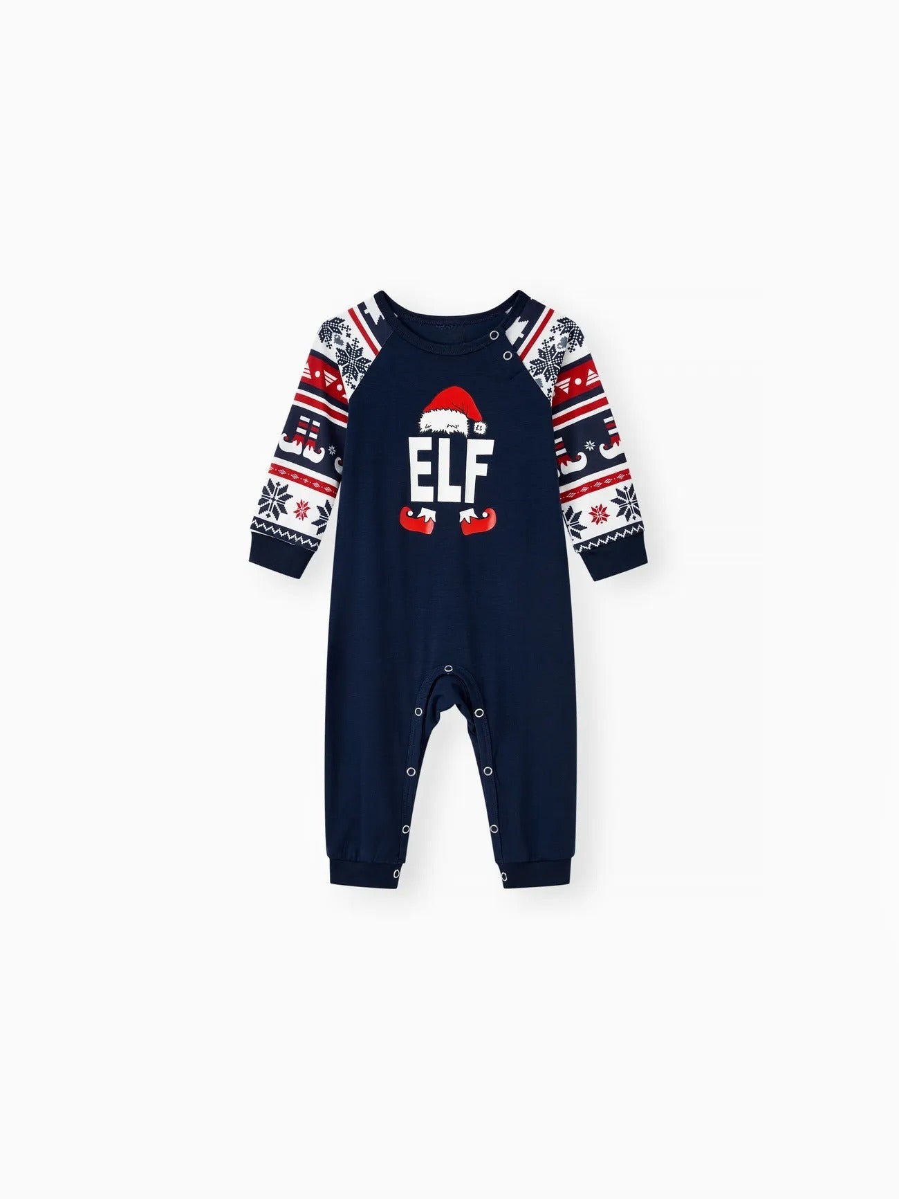 What the ELF Printed Christmas Family Matching Pajamas Set-Original Pajamas