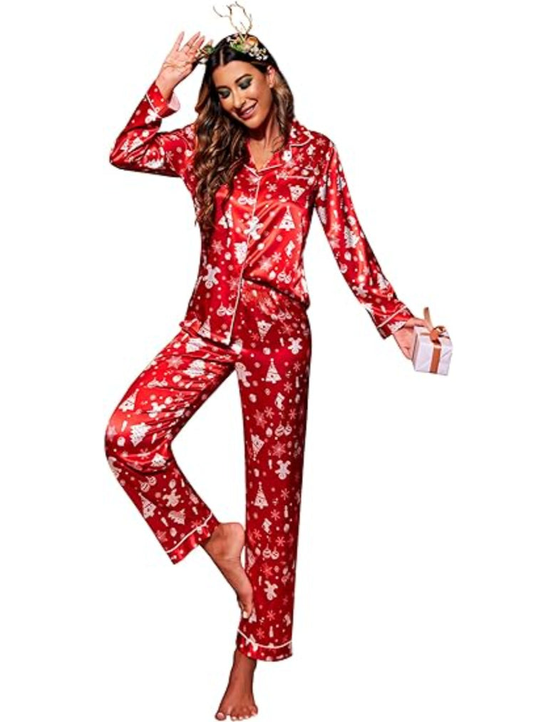 Christmas Themed Comfy Pajamas Set-Original Pajamas