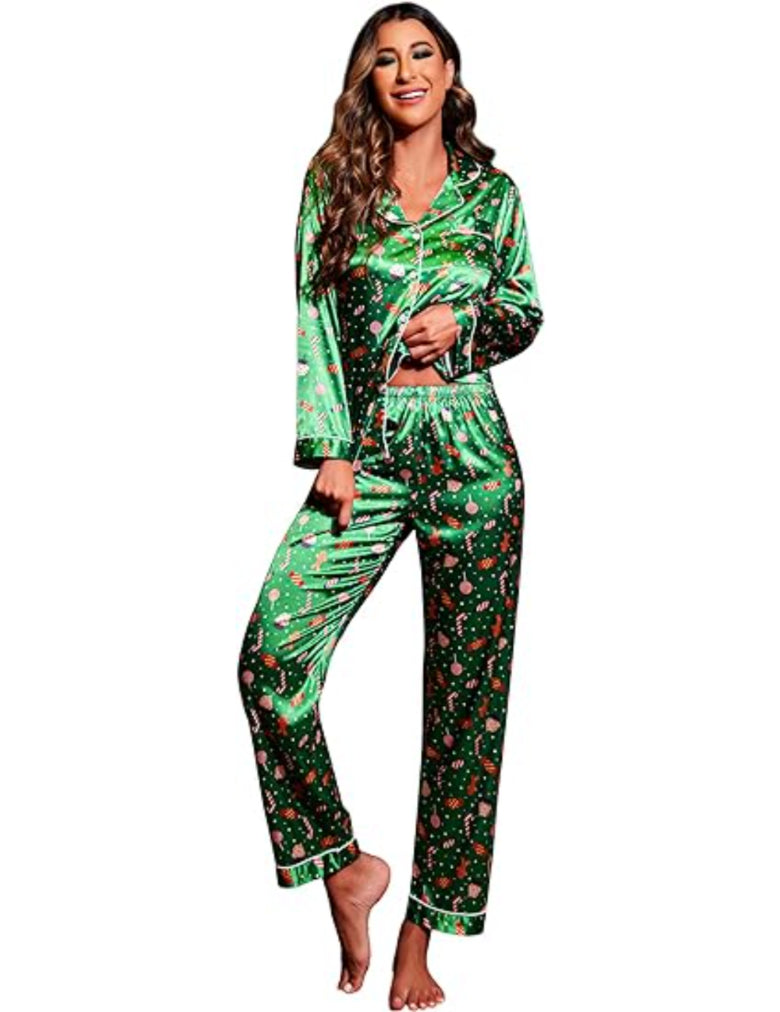 Christmas Themed Comfy Pajamas Set-Original Pajamas