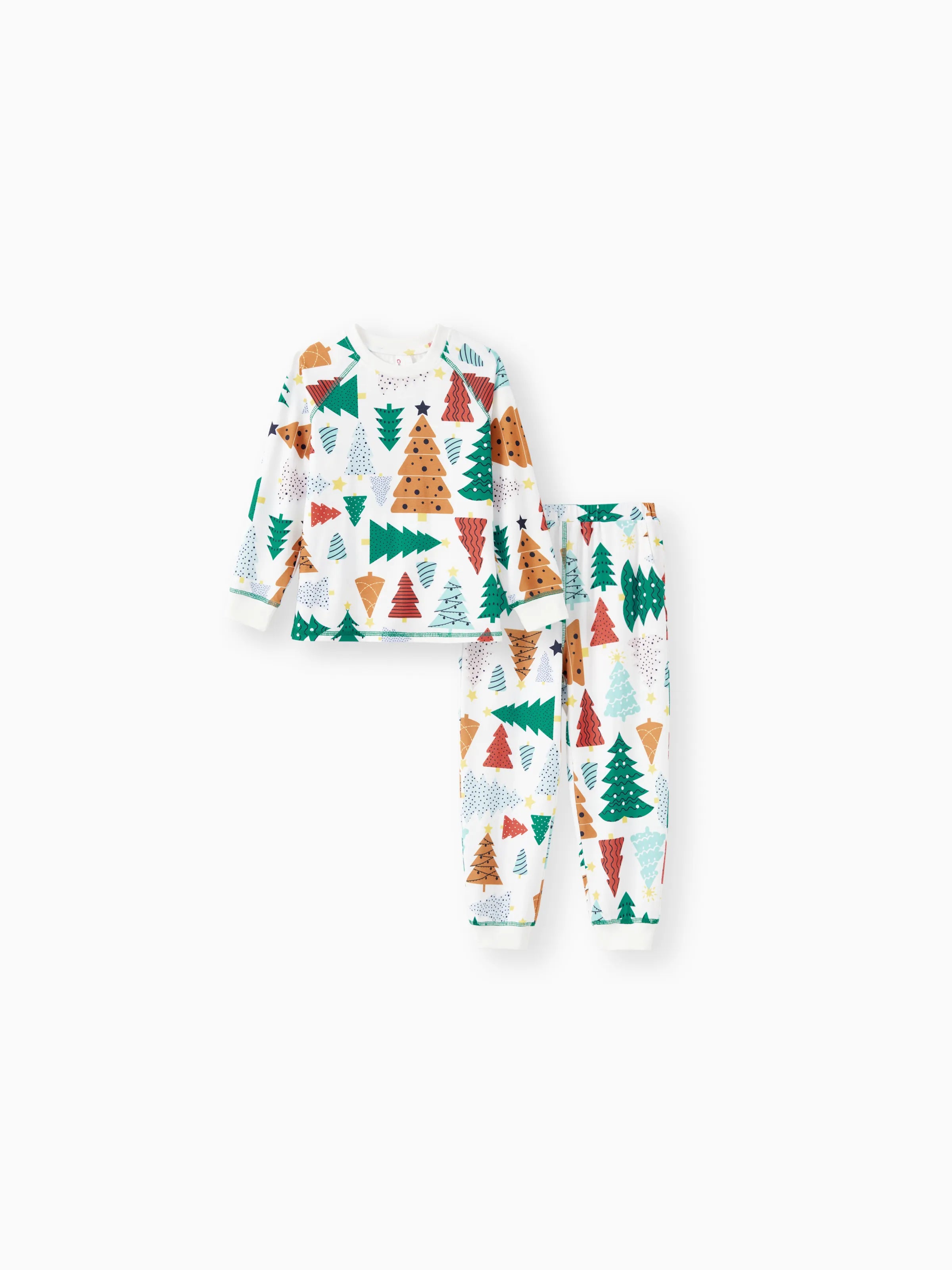 Christmas Tree Patterned Matching Family Set-Original Pajamas