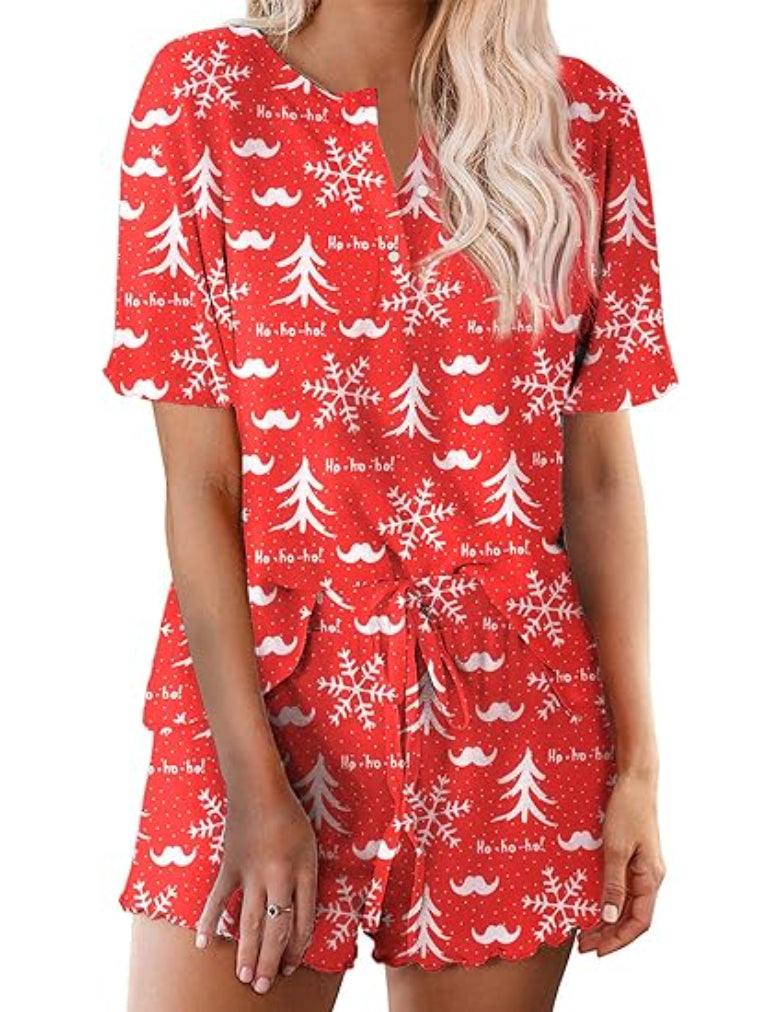 Christmas Two Piece Comfy Pajama Set-Original Pajamas