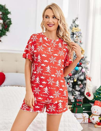 Christmas Two Piece Comfy Pajama Set-Original Pajamas