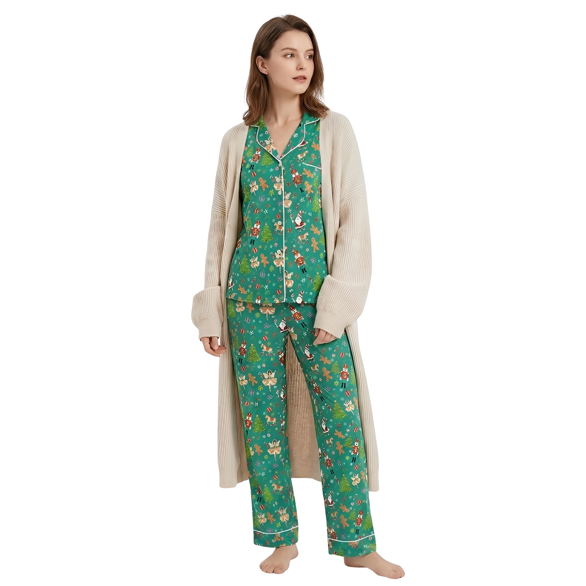 Comfy Long Pants Sleepwear Set