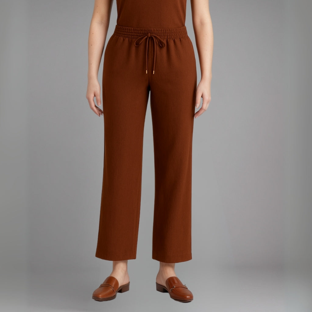 100% European Linen Wide Leg Pants-Original Pajamas
