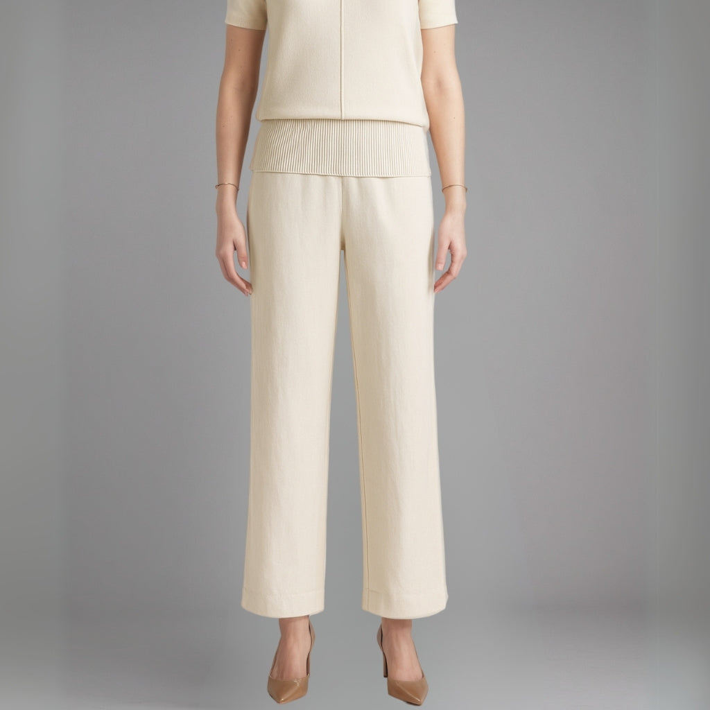 100% European Linen Wide Leg Pants-Original Pajamas