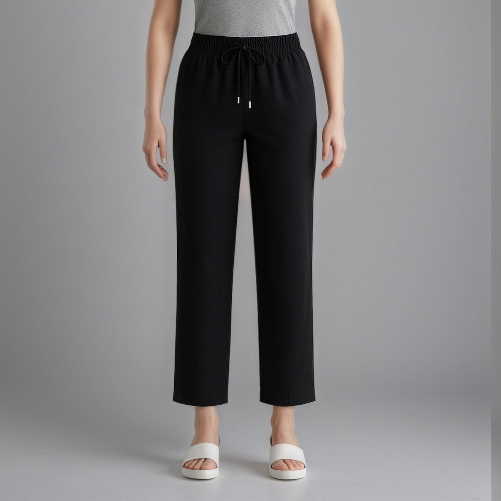 100% European Linen Wide Leg Pants-Original Pajamas