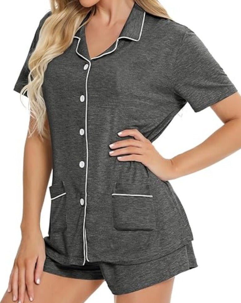 Comfy Pajamas With Pockets Set-Original Pajamas