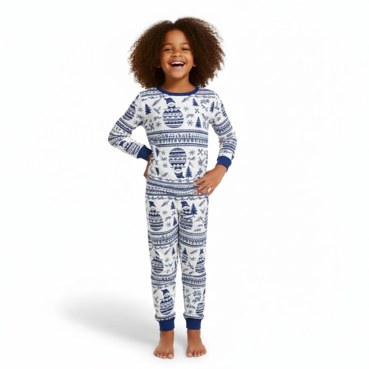 Cozy Family Matching Christmas Pajama Set For Holidays
