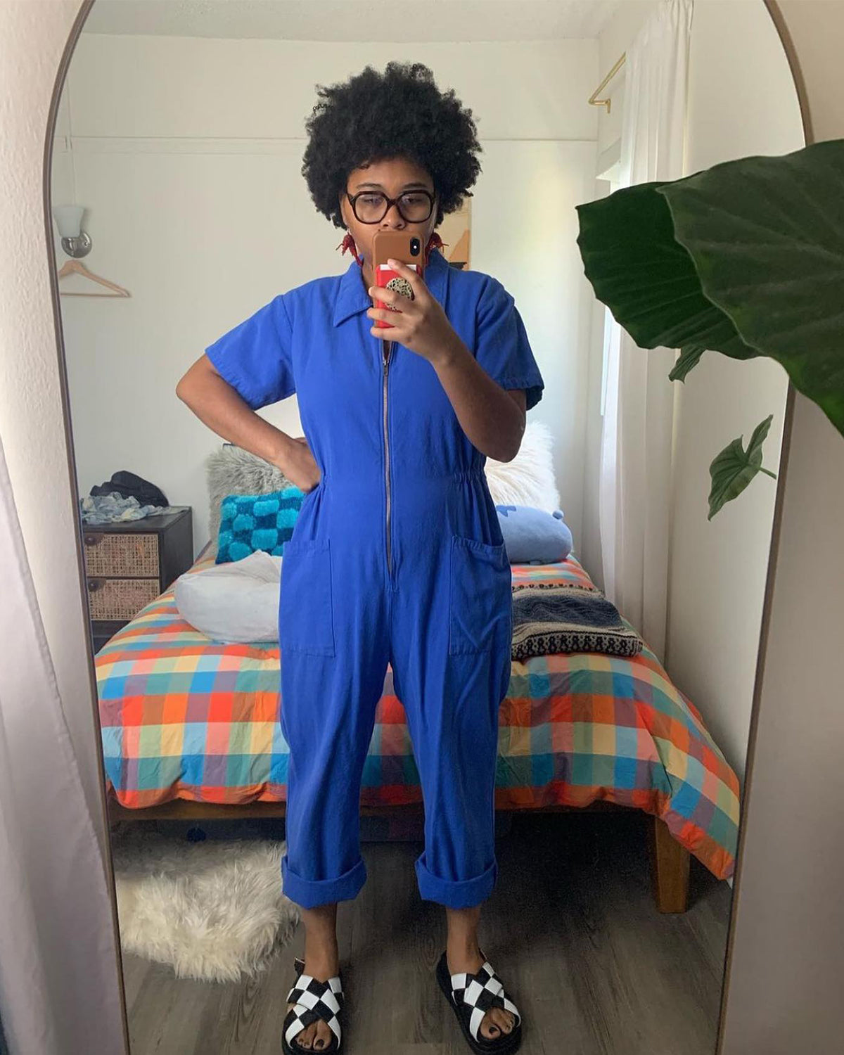 Cropped Utility Jumpsuit-Original Pajamas