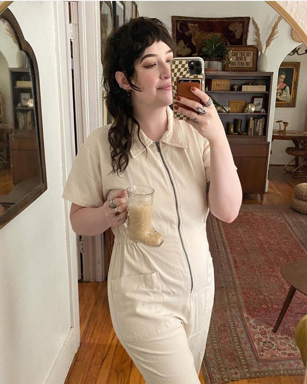 Cropped Utility Jumpsuit-Original Pajamas