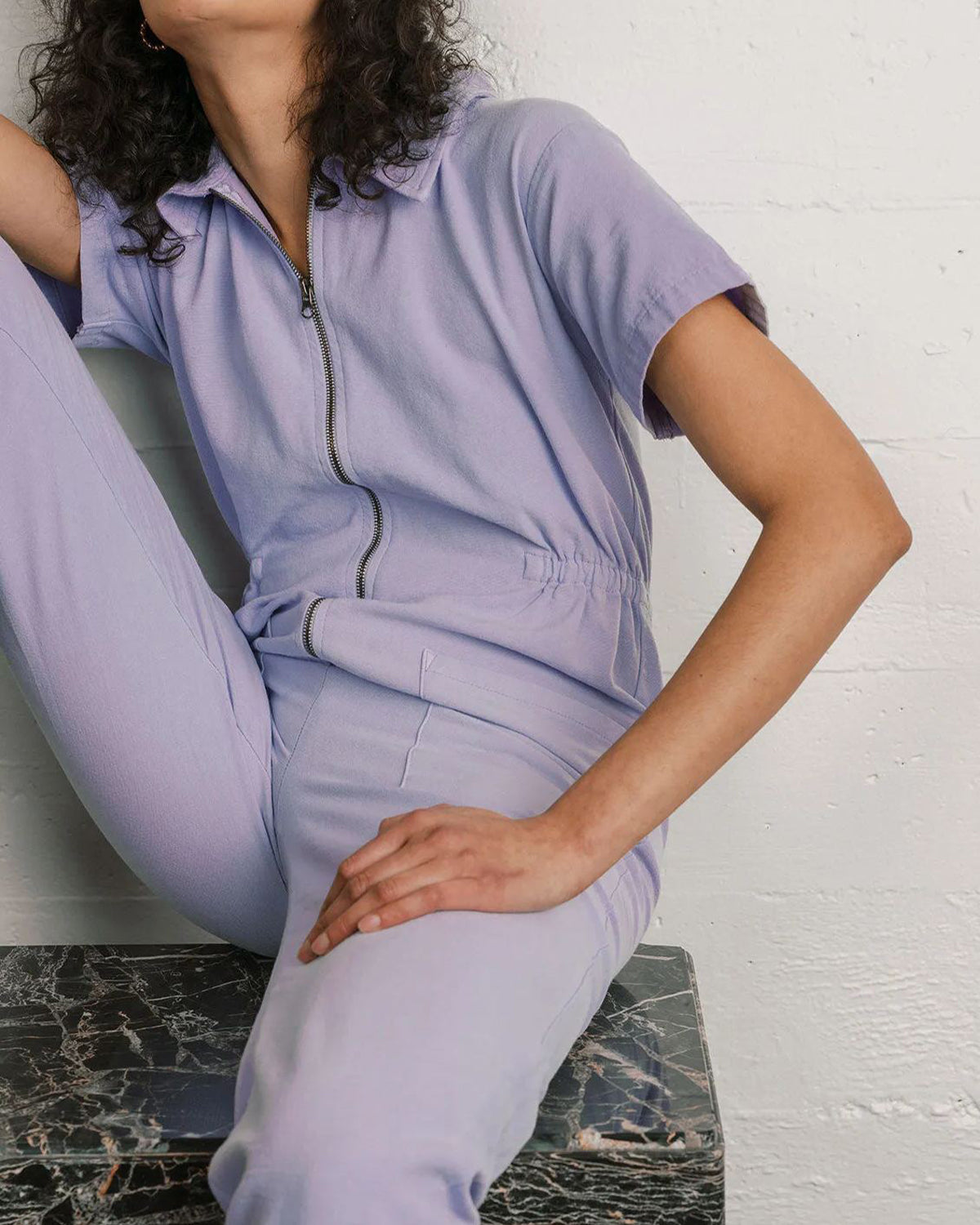 Cropped Utility Jumpsuit-Original Pajamas