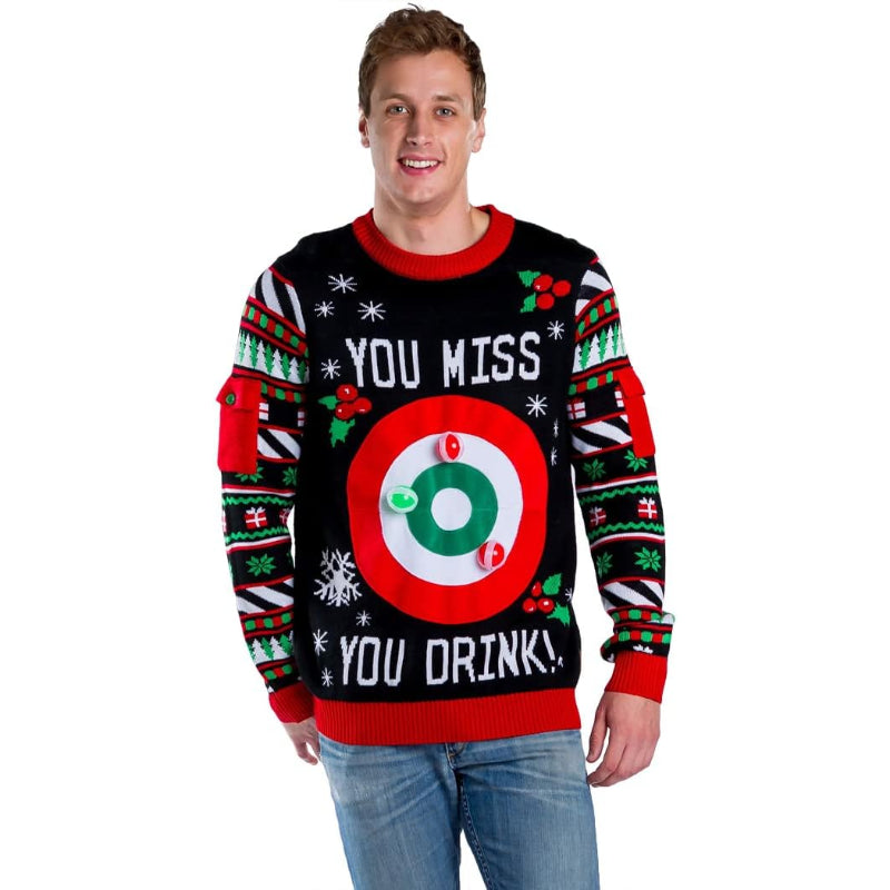 Decorative Festive Christmas Sweaters-Original Pajamas