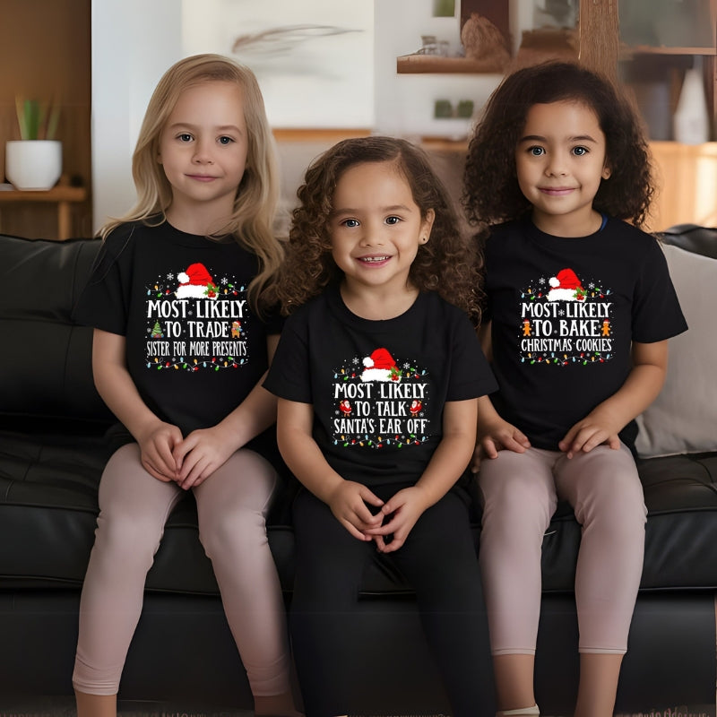 Funny Family Matching Christmas Shirts-Original Pajamas