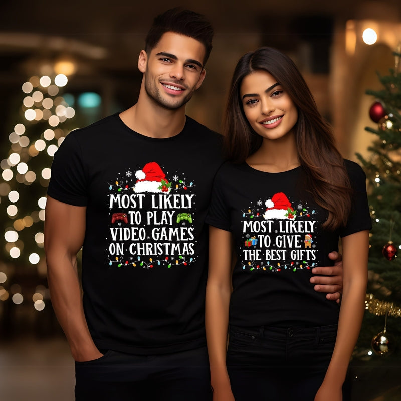 Funny Family Matching Christmas Shirts-Original Pajamas