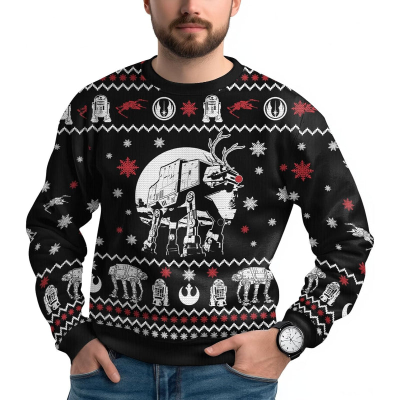 Animated Holiday Sweater For Christmas Fun-Original Pajamas