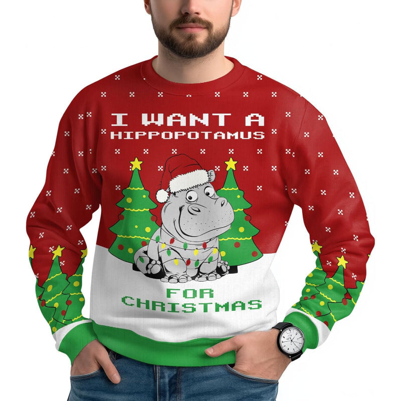 Animated Holiday Sweater For Christmas Fun-Original Pajamas