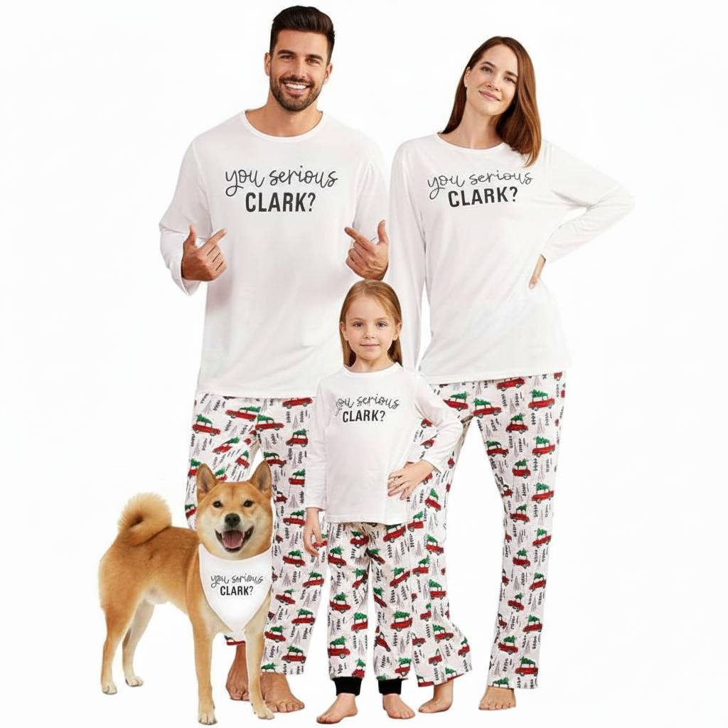 Matching Family Pajamas Sets Christmas