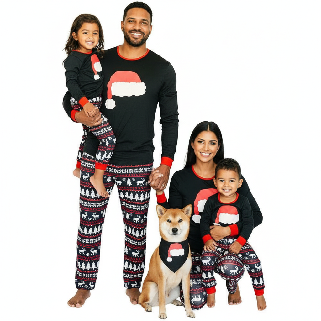 Matching Family Pajamas Sets Christmas