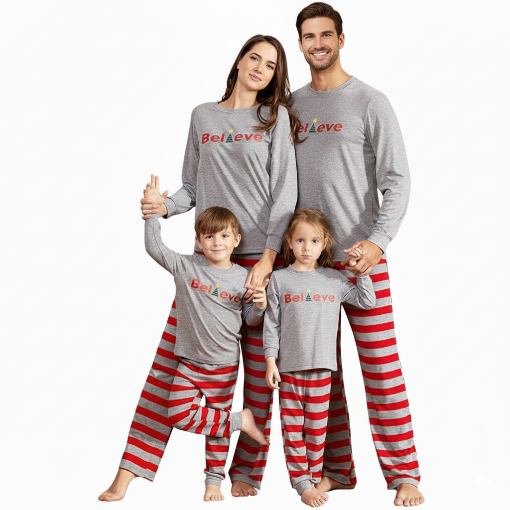 Matching Family Pajamas Sets Christmas