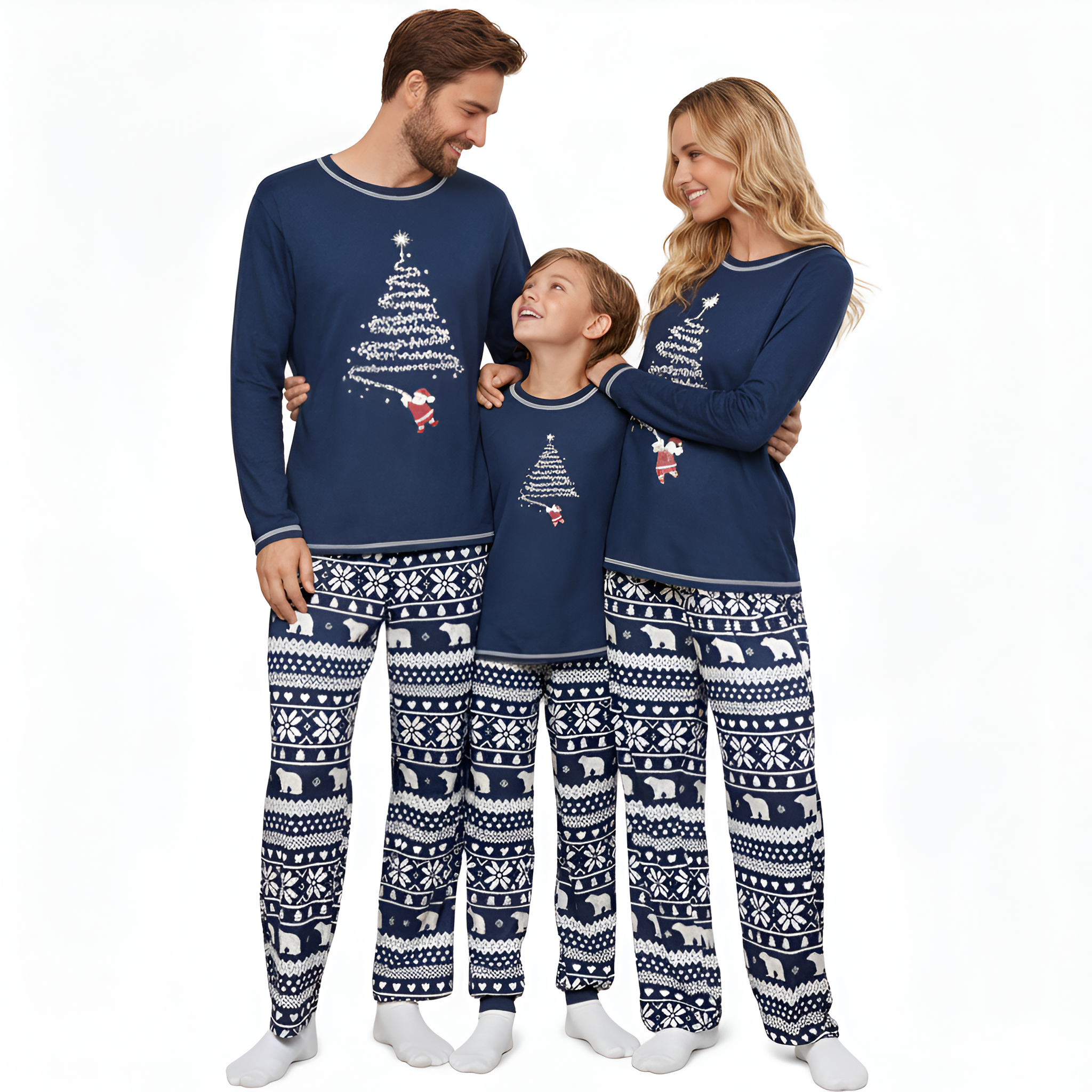 Matching Family Sets Christmas Pajamas Set Xmas PJS Sleepwear Soft Christmas Matching Jammies