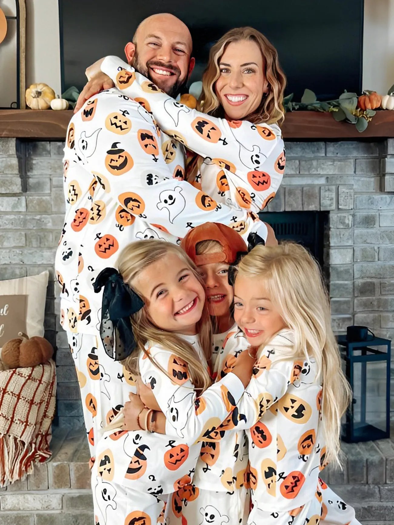 Halloween Printed Family Pajama Set-Original Pajamas