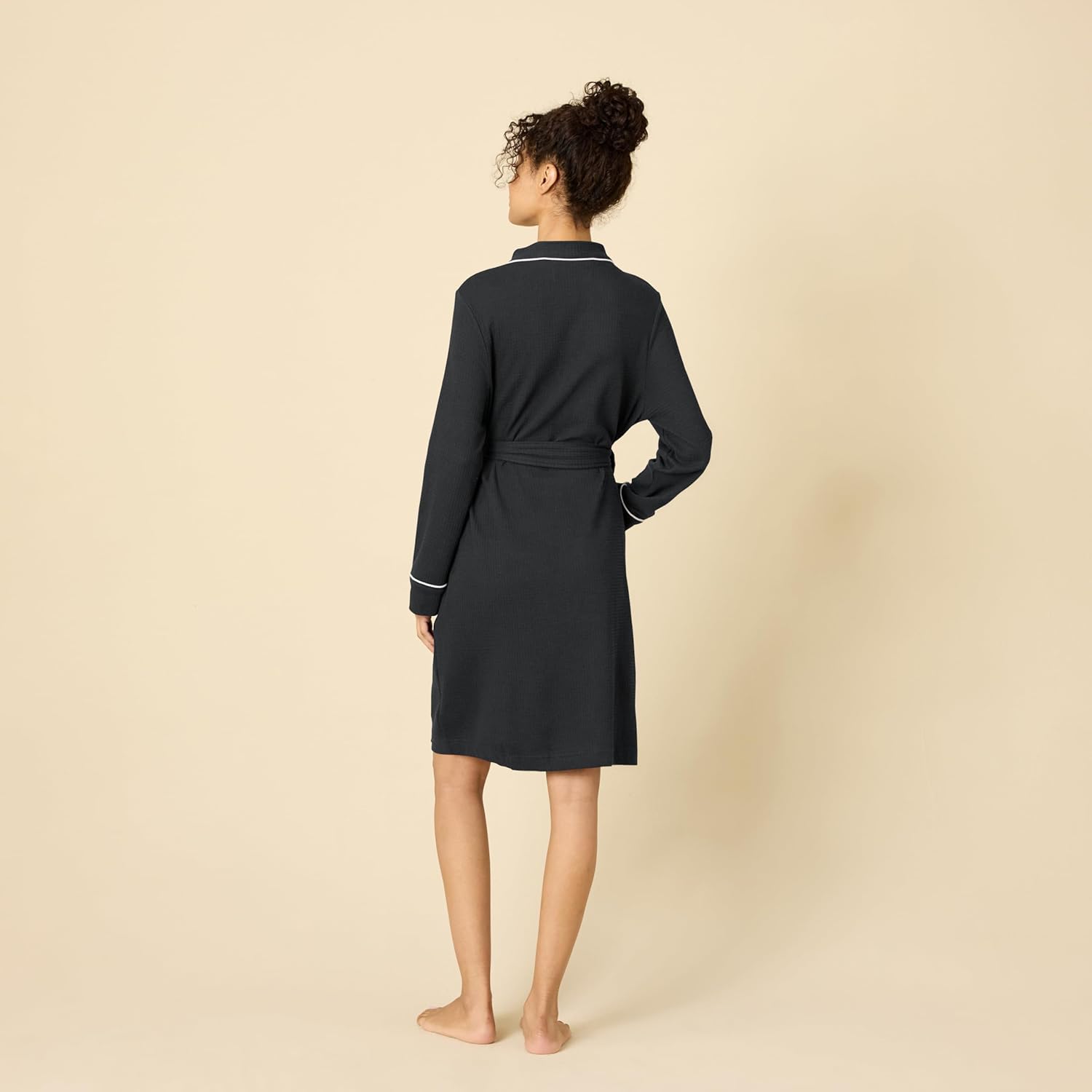 Lightweight Mid Length Bath Robe For Women
