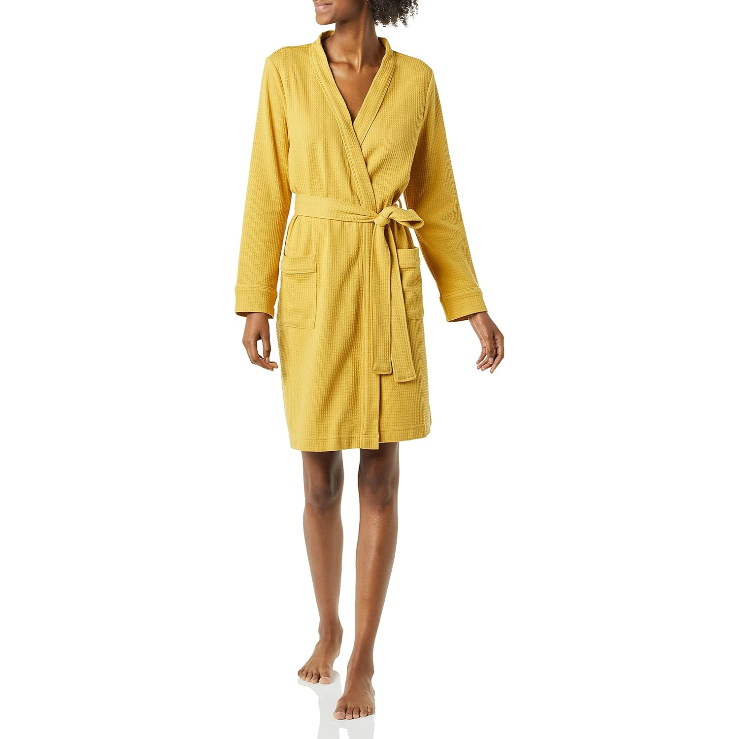 Lightweight Mid Length Bath Robe For Women