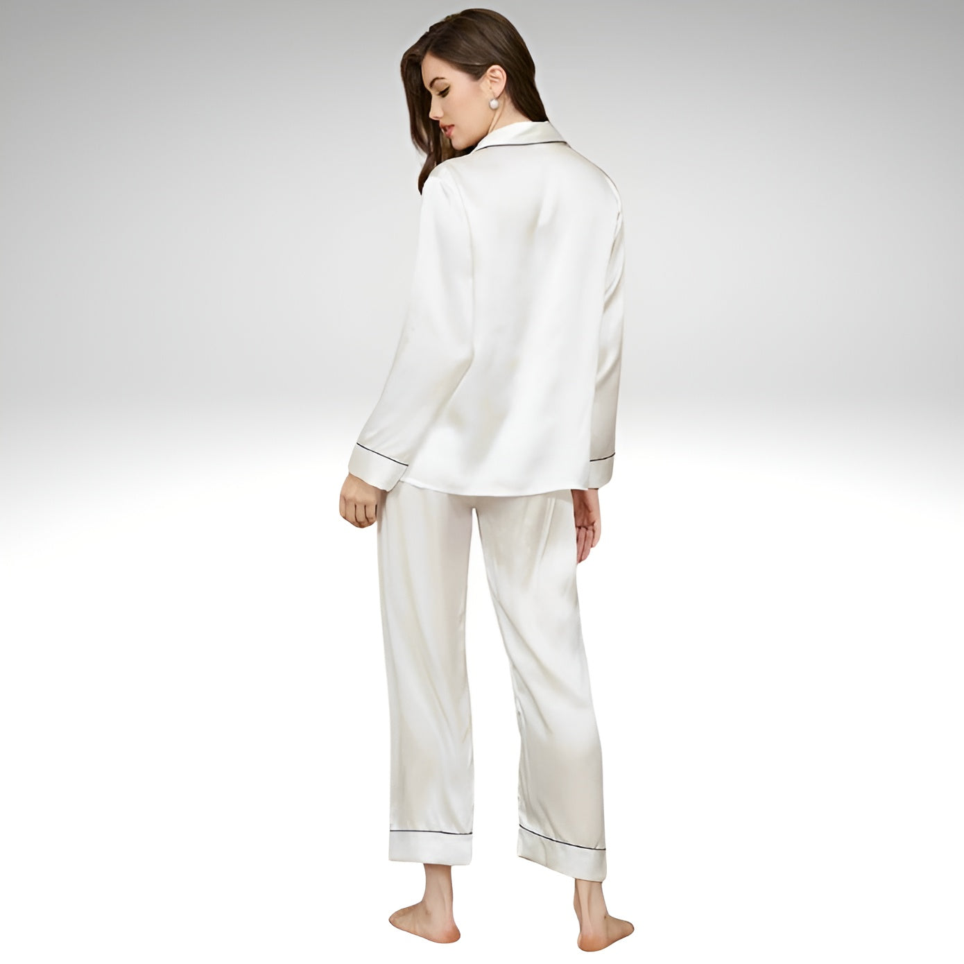 Lightweight Sleepwear Pajama Set-Original PajamasLightweight Sleepwear Pajama Set - Image 8