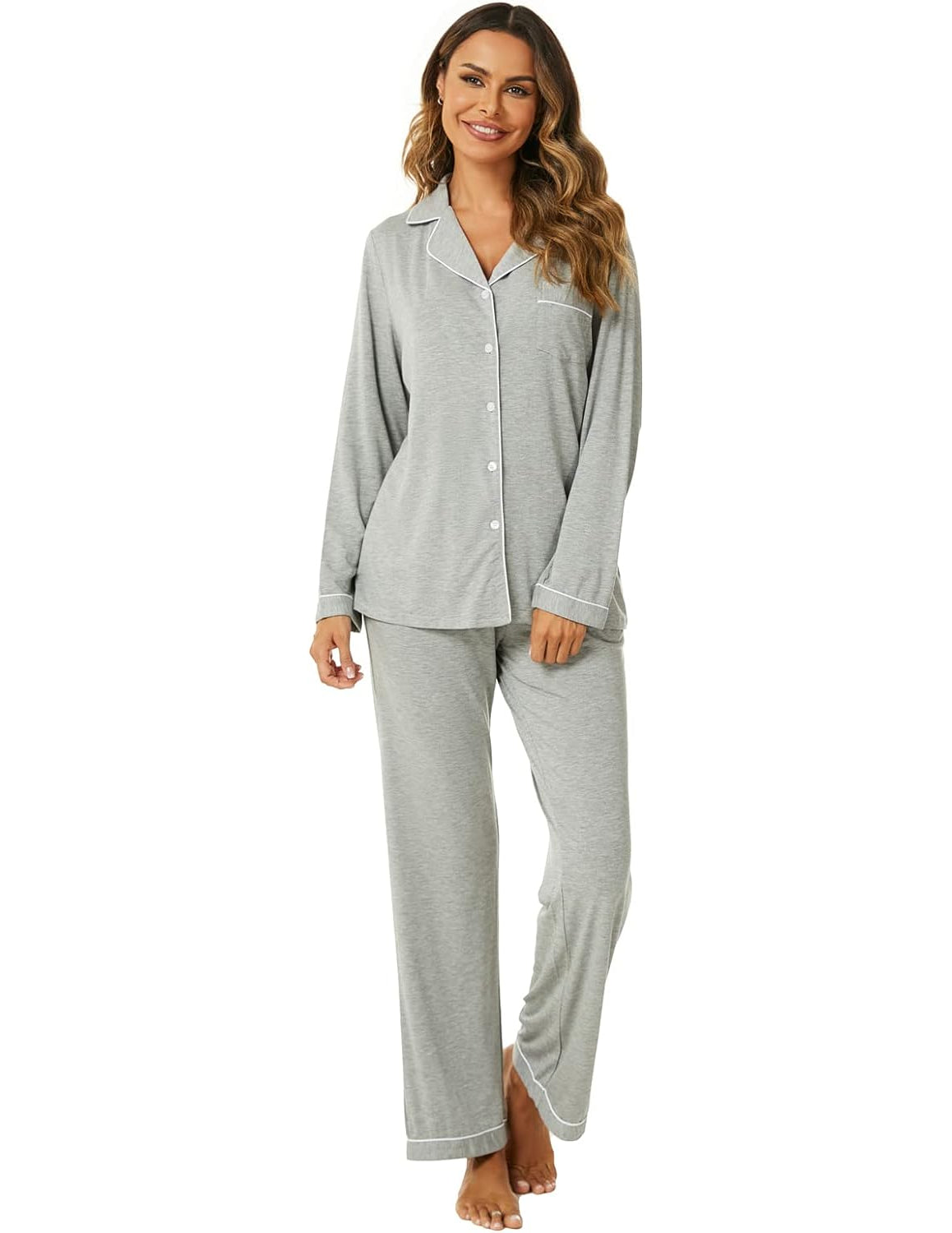 Long Sleeve Pajama Sets-Original Pajamas