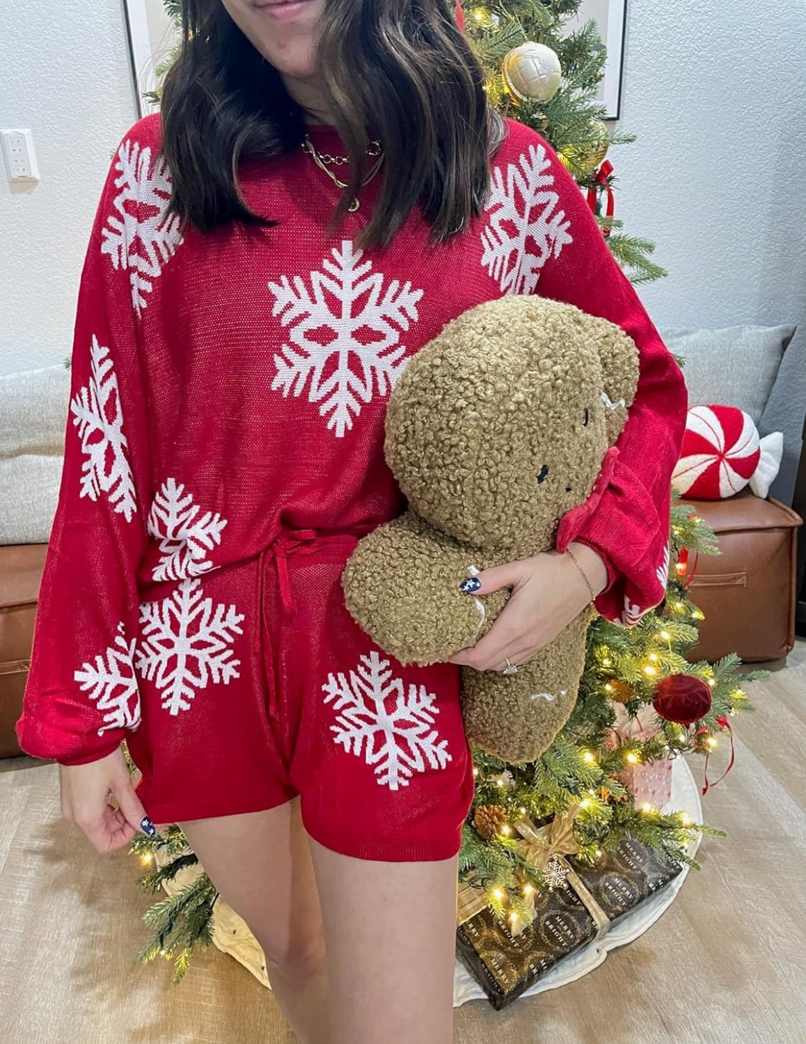 Long Sleeve Sweater Set-Original PajamasLong Sleeve Sweater Set - Image 6