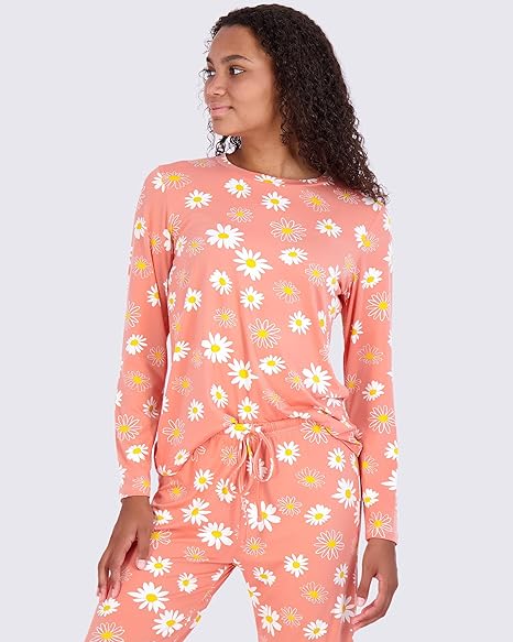 Long Sleeve Top With Comfy Pant Set-Original Pajamas