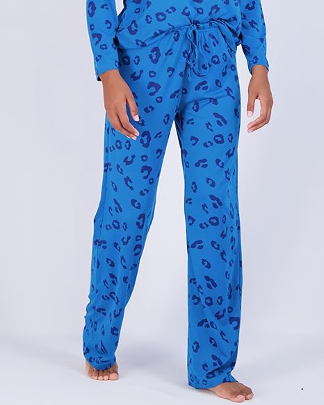 Long Sleeve Top With Comfy Pant Set-Original Pajamas