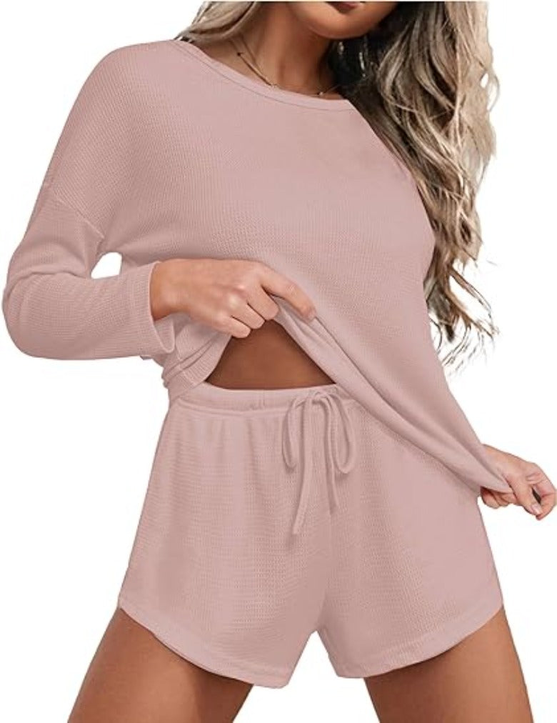 Long Sleeve Tops And Knit Pajama Sets-Original Pajamas