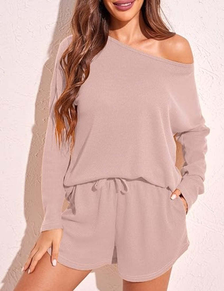 Long Sleeve Tops And Knit Pajama Sets-Original Pajamas