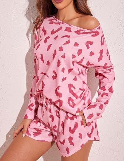 Long Sleeve Tops And Knit Pajama Sets-Original Pajamas