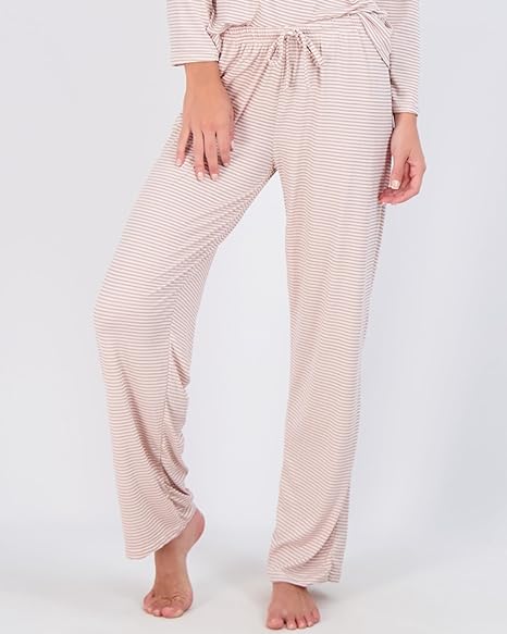Long Sleeve Tops With Comfy Pants Set-Original Pajamas